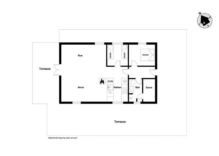 Cozy Home, Located In The Peaceful Area Of Klegod - 1038